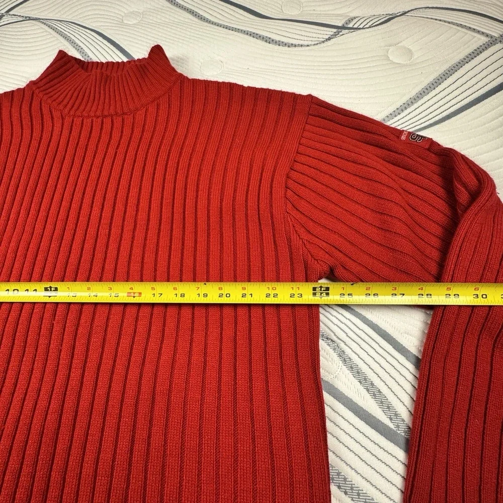 VTG Southpole Acrylic Turtleneck Sweater‎ Men XXL Red Y2K Authentic Collection